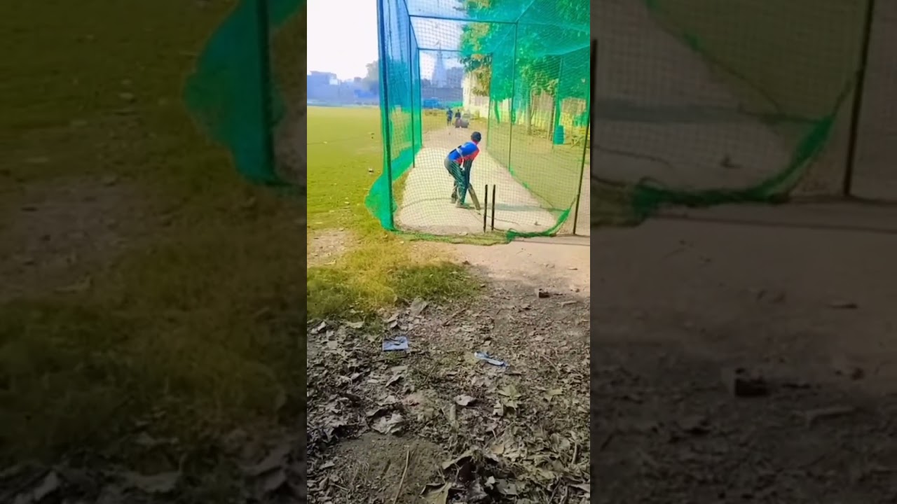 @morning time bowling batting practice 🏏🔥😎