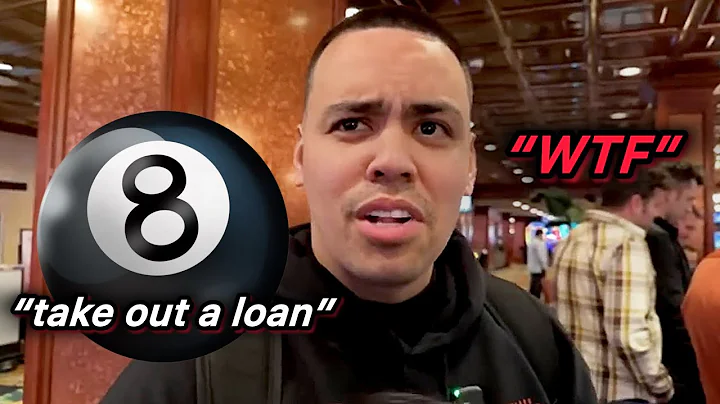 We let a MAGIC 8 BALL decide how we gambled…