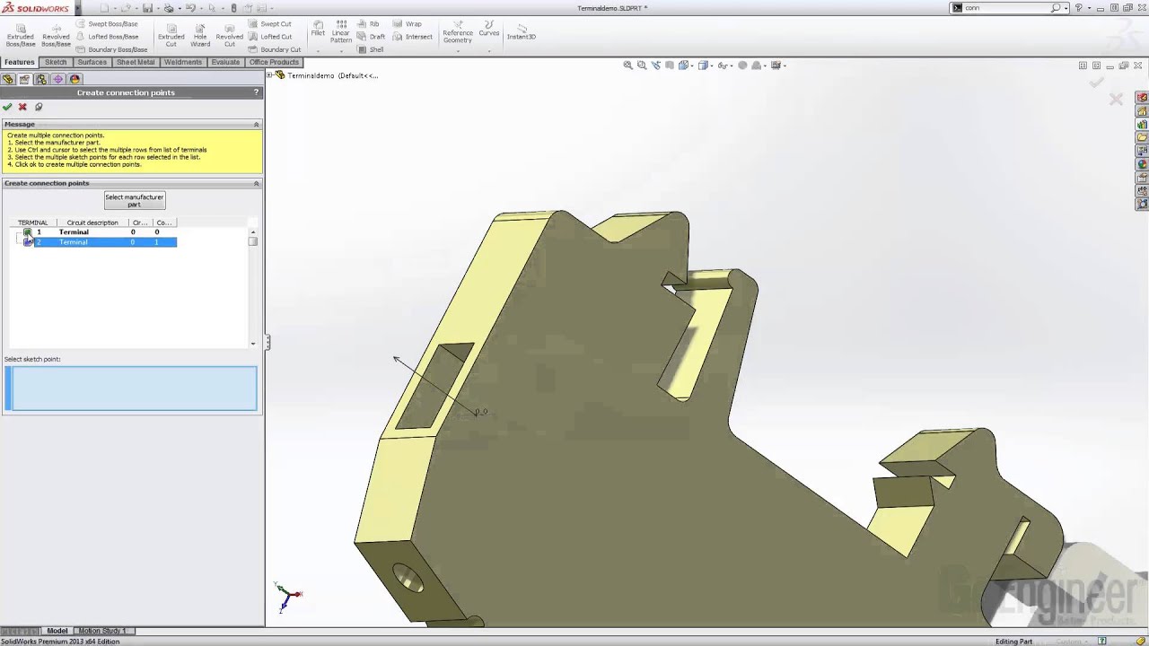 SOLIDWORKS Electrical 3D – Electrical Component Wizard