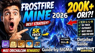 Frostfire Mine event Guide  | Whiteout Survival | 2026 Guide | 5K Orichalcum Trick & BEST Skill Tree screenshot 5