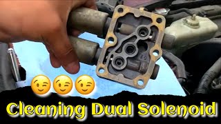 How to Clean or Replace Transmission Dual Solenoid Shift Jerks Honda Accord Acura Odyssey 200307