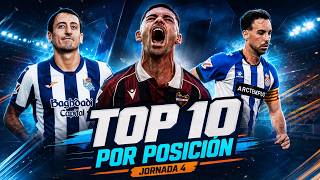 🔥 TOP 10 FANTASY por POSICIÓN J4 | LOS MEJORES PICKS de LaLiga 🏆