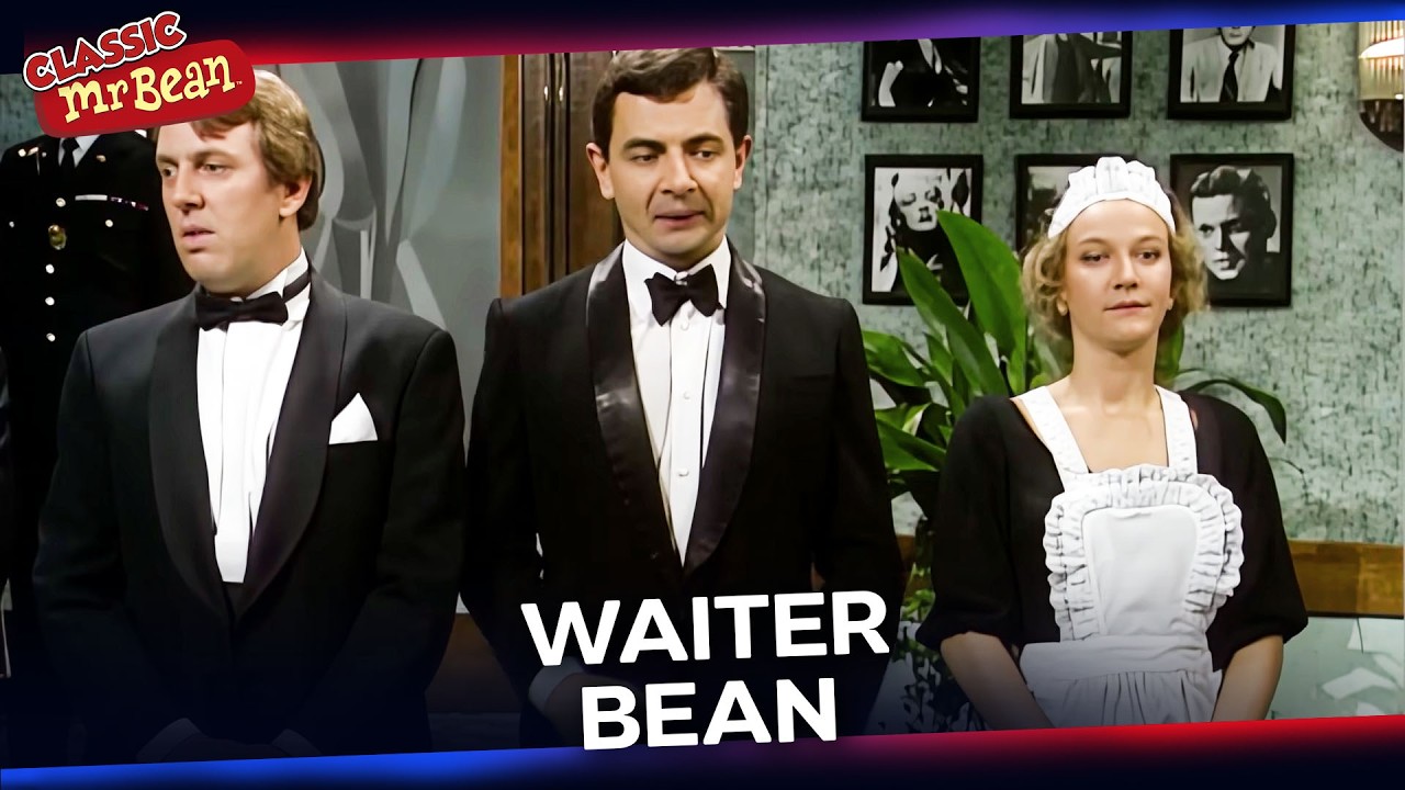 ⁣Please Tip Waiter Bean 💸 | Classic Mr Bean