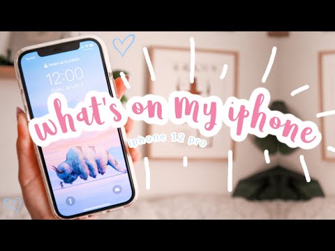 What's On My iPhone 12 Pro | IOS 14 Customization