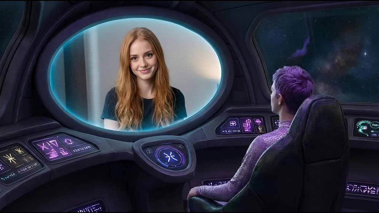 Starry Sonnet | Sci-fi Pop-Rock Story | AI Song (AI Music Video)