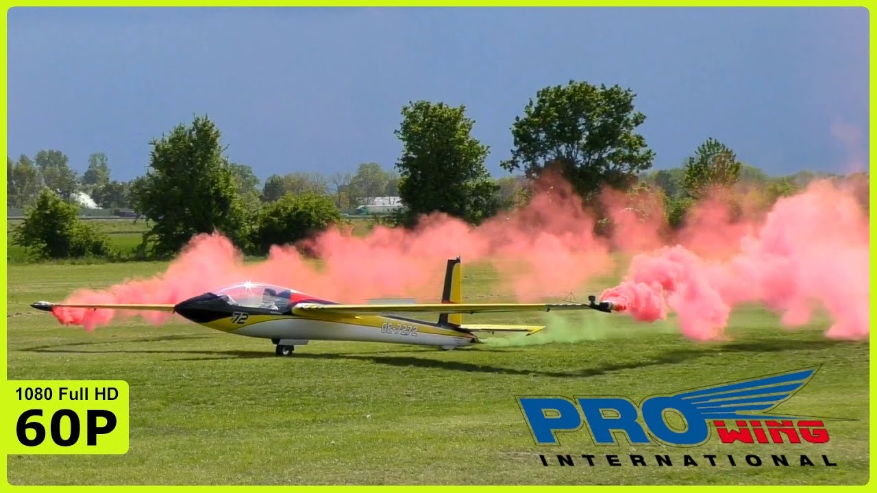 GERNOT BRUCKMANN STUNNING AEROBATIC FLIGHT WITH HIS HUGE SWIFT 1 GLIDER SACLE 1:1,5 - PROWING 2019