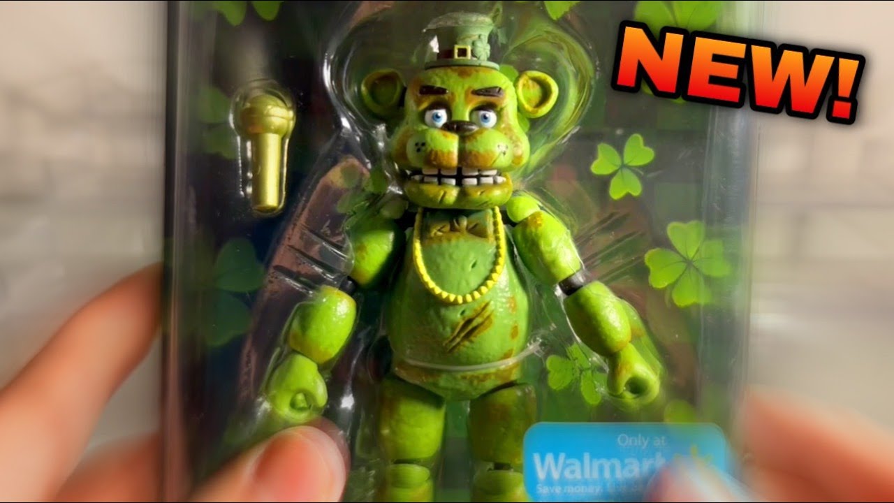 Action Figure: Five Nights at Freddy's - Shamrock Freddy (Walmart