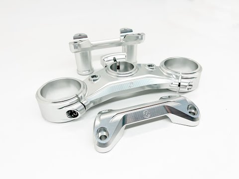 PIASTRA DI STERZO SUPERIORE MOTOCORSE FORCELLA DI SERIE 57MM DUCATI MULTISTRADA V4 21-23 Guarda il Video