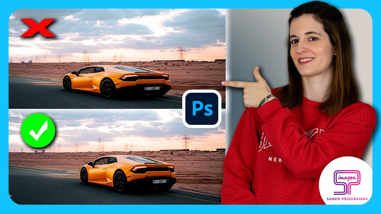Cómo AMPLIAR una foto en PHOTOSHOP sin DEFORMARLA 🖼️ [AGRANDAR imagen