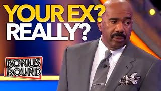 THE GREATEST EX!! Funny Answers To EX Questions By Steve Harvey On Family Feud