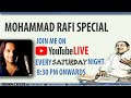 Remembering the legend mohammad rafi sahab  live with jawwad qureshi
