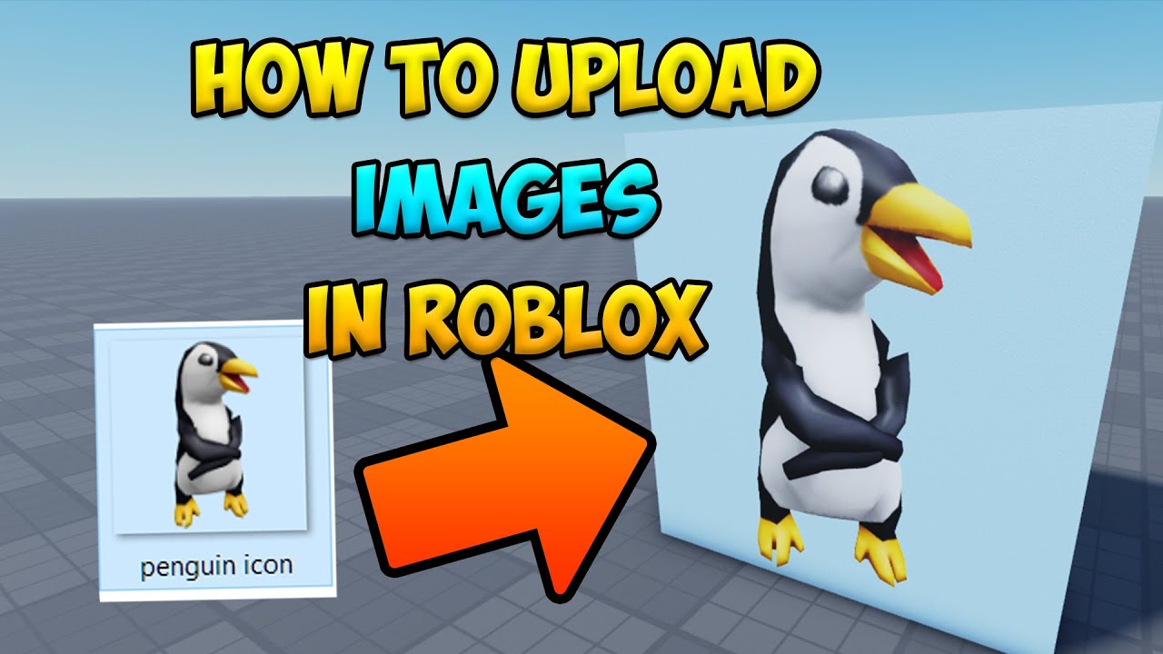 How To Upload An Image In Roblox YouTube
