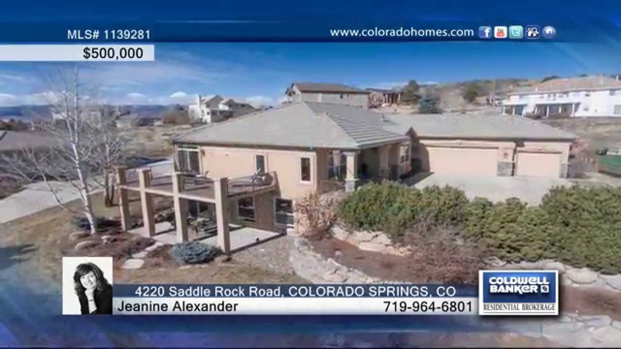 4220 Saddle Rock Road COLORADO SPRINGS, CO Homes for Sale