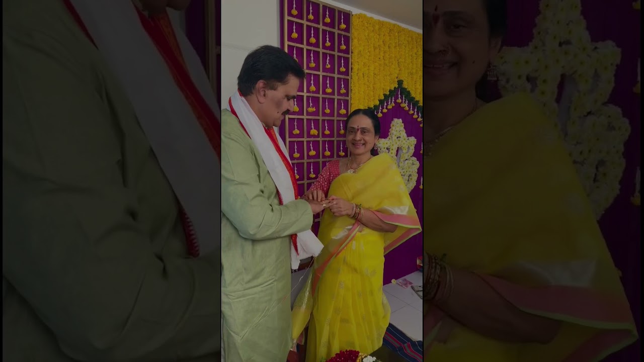 We hosted our parents shastipoorthi ceremony 