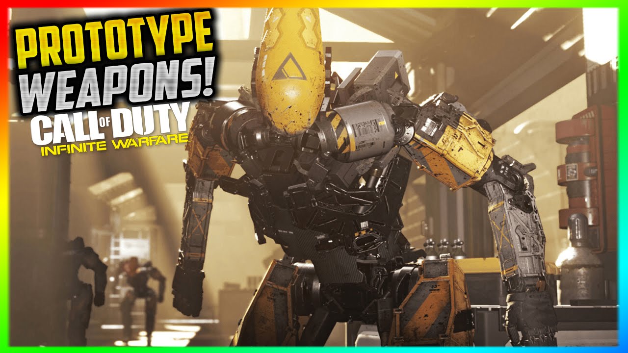 INFINITE WARFARE PROTOTYPE WEAPONS - NEW GRENADES Leaked & MORE Prototype Weapons (COD IW Leaks)