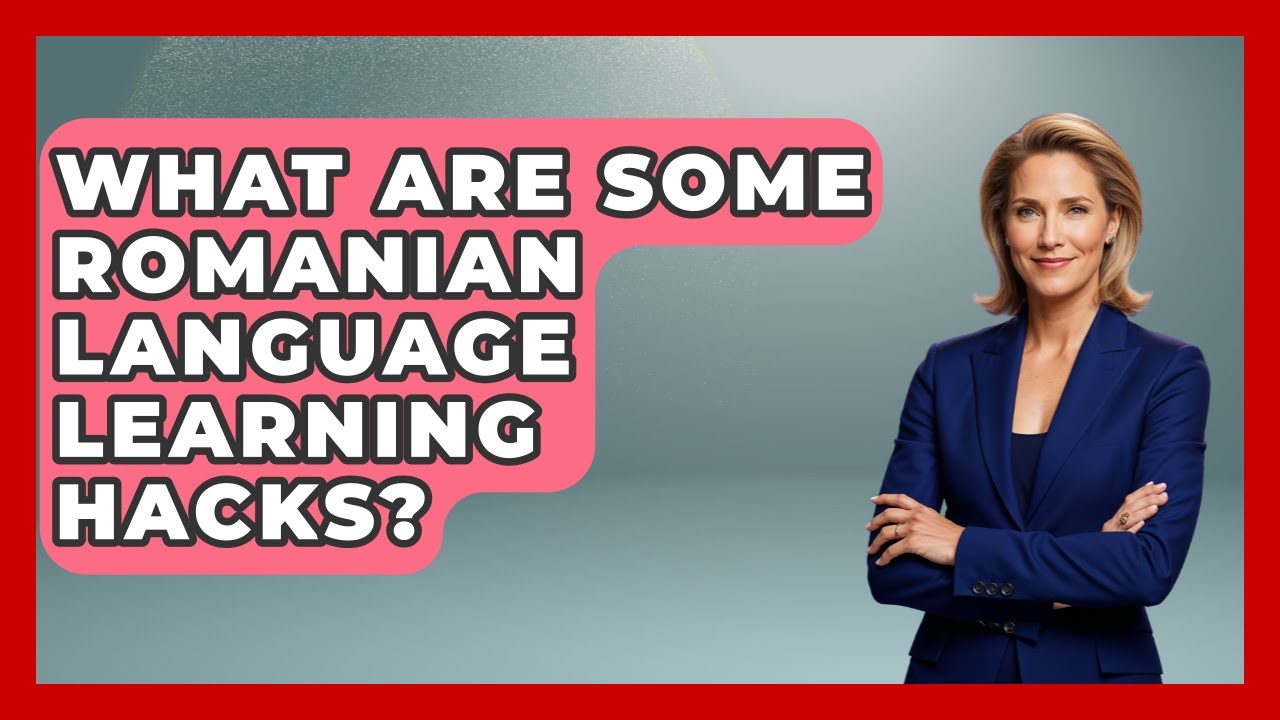 What Are Some Romanian Language Learning Hacks? - TalkingSoutheastEurope