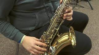 Bb Major Scale - Tenor Sax