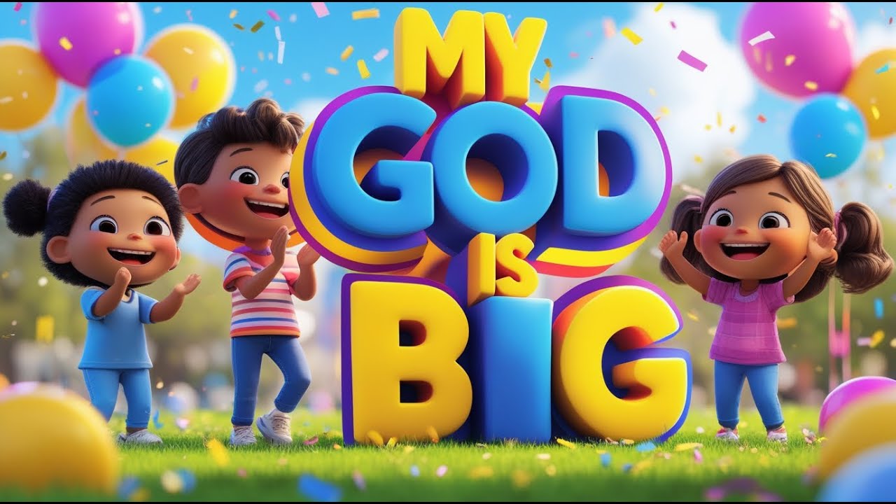 MY GOD IS BIG! 🎵Fun • Faith • Joyful Song for Kids - YouTube