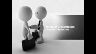 Making Business PowerPoint Template by PoweredTemplate.com