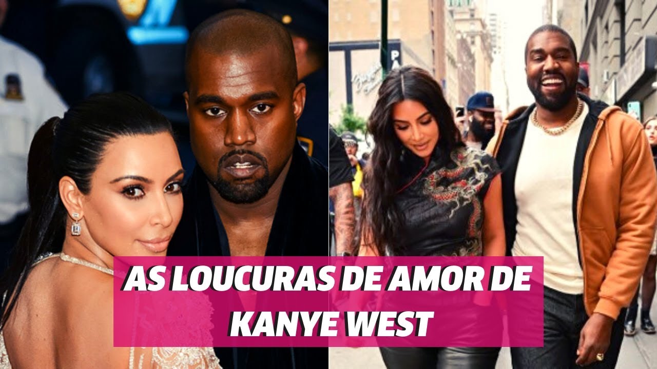 As loucuras de amor que Kanye west já fez por Kim Kardashian | Famosos ...