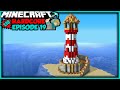 MEGA Enchanting Lighthouse | Let's Play Hardcore Minecraft Episode 19