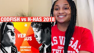 Codfish vs H-Has | grand beatbox battle | reaction