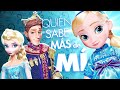 Reto Elsa y Anna - ¿ Quien me conoce mas, Papá o Mamá? | Princesas de Disney