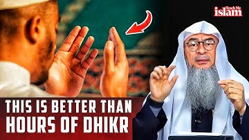 This is BETTER Than HOURS of DHIKR || Sheikh Assim Al Hakeem