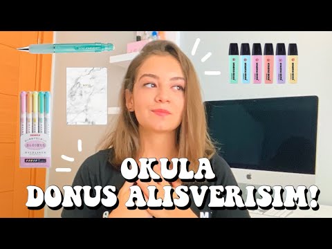 OKULA DÖNÜŞ ALIŞVERİŞİ 2020 #backtoschool