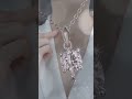 1 CT Silver Cushion Cut Moissanite Pendant Women #moissanitechains #moissanitejewelry #moissanite
