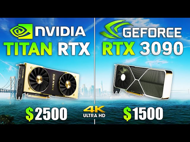 begå censur farmaceut TITAN RTX vs RTX 3090 - Test in 4K - YouTube