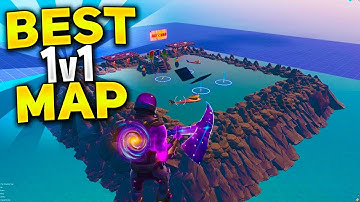 How To Make THE BEST Creative 1v1 Maps! (Water Island/Lava Island)