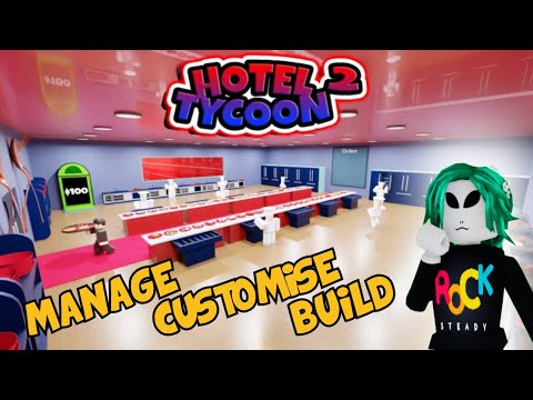 🏨 BUILDING THE BEST HOTEL EVER 🏨 in HOTEL TYCOON 2 Roblox