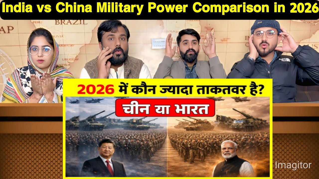 India vs China Military Power Comparison in 2026 | Indian Military Power 2026 vs Chinese Military