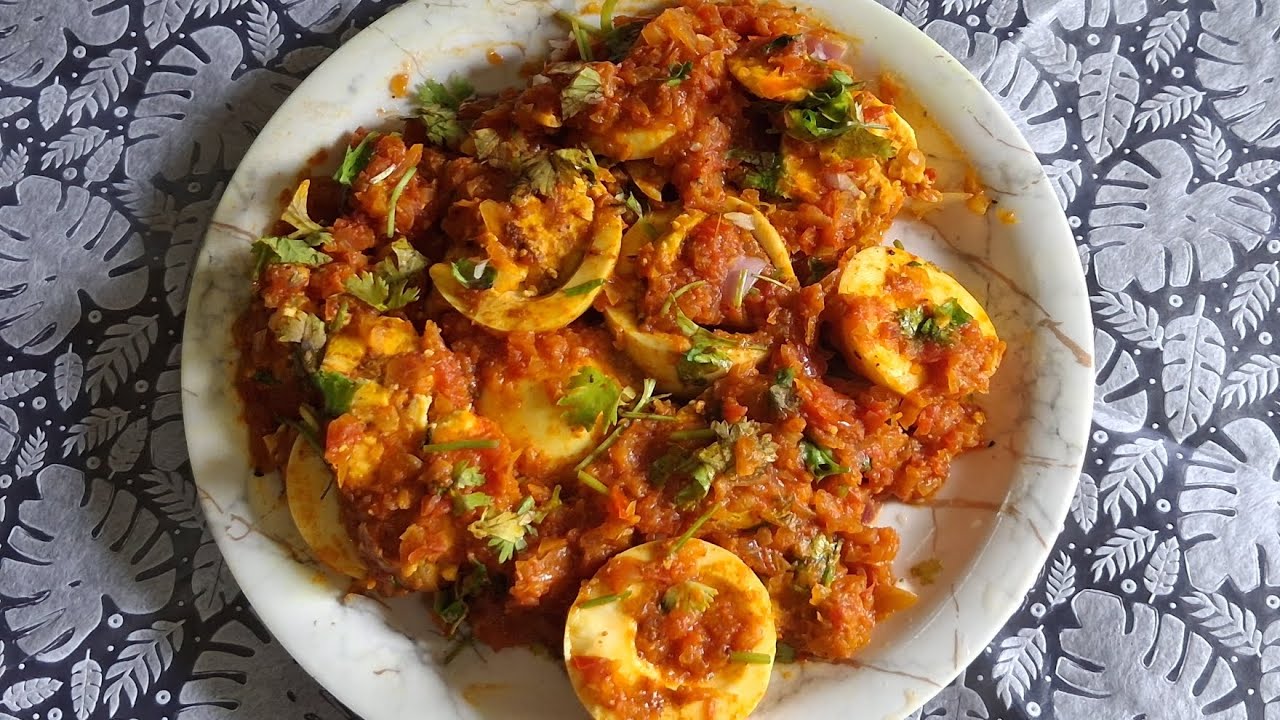 Anda masala | Egg masala | Sukha egg masala