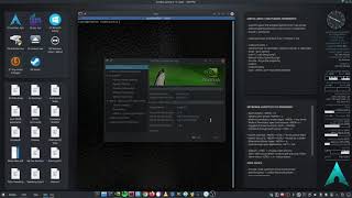 KDE Plasma on Arch Linux... just tweaking it further to my needs...