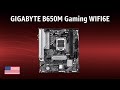 Motherboard GIGABYTE B650M Gaming WIFI6E | TEST | English
