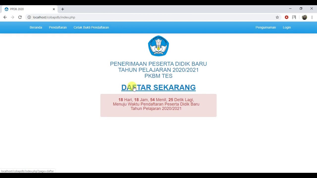 Aplikasi PPDB Online 2020 Mudah dan Sederhana - Siswa - YouTube