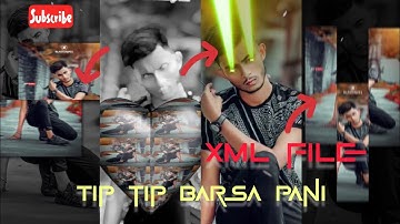 TIP TIP BARSHA PANI NEW TRENDING XML FILE BY SUDIP CREATION432🔖@SUDIP_CREATION432  #sseditor