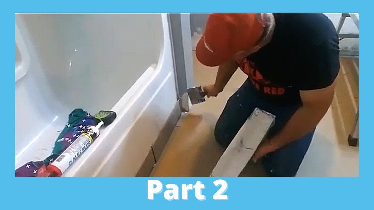 Bathroom Remodel DIY 2 - YouTube