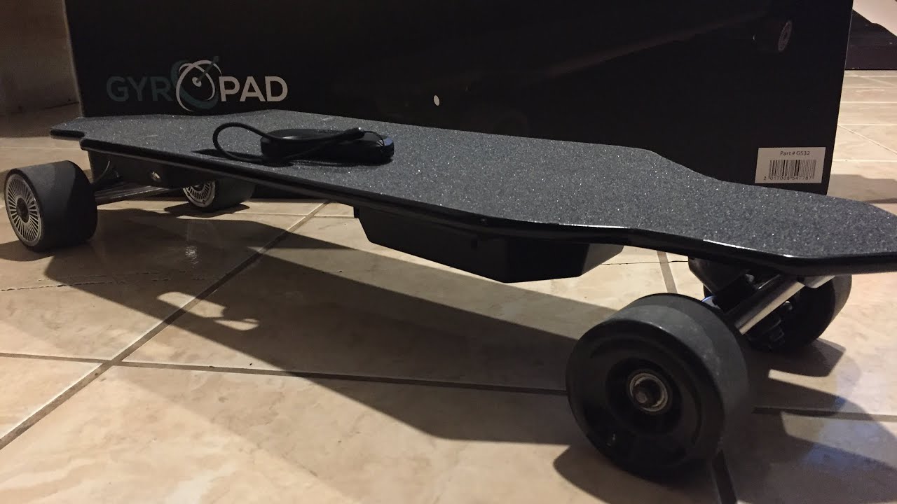 Unboxing & Reviewing Gyro pad Electric Skateboard YouTube