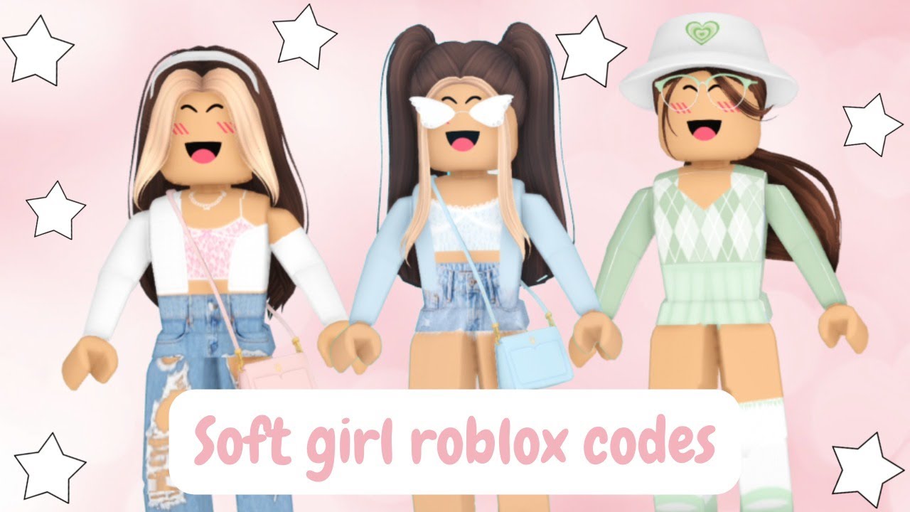 8 Soft Girl Outfits ♥ ideas  roblox animation, roblox funny