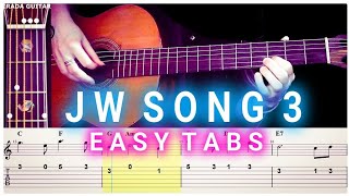 Video thumbnail of "JW Song 3 - easy guitar"