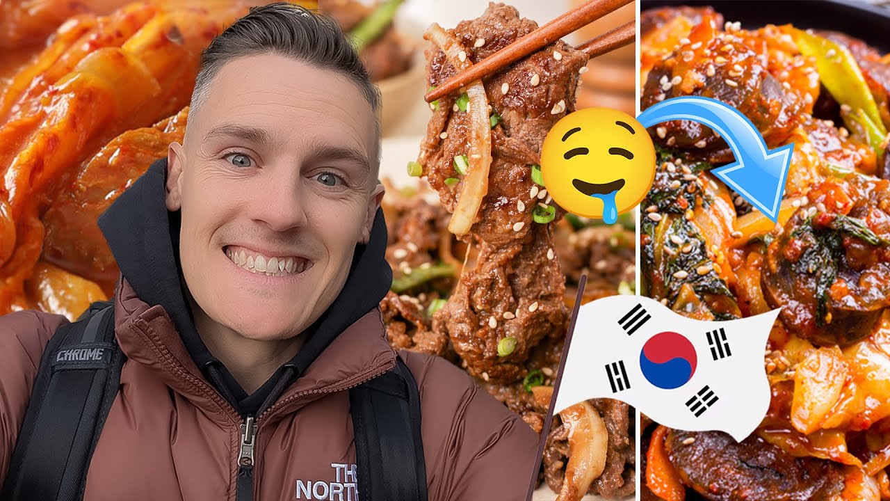 한식 뷔페, 왜 이렇게 감동적일까?  🤤🇰🇷🇬🇧