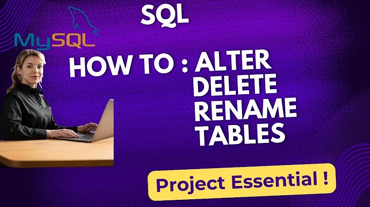 SQL Made Easy: How to Alter, Delete, and Rename Tables | #sqlforbeginners #sqlqueries #sql