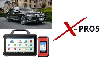 FULL SCAN SYSTEM DIAGNOSTIC SKODA SUPERB MY2019 LAUNCH XPRO5 X431 PAD 7 LINK OBD2 SCANNER TOOL DOIP