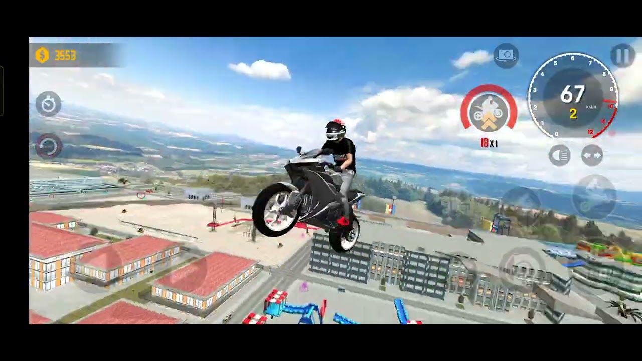 Xtreme motors 🤔bike racing game 😱🤪😆 android gameplay trending short 