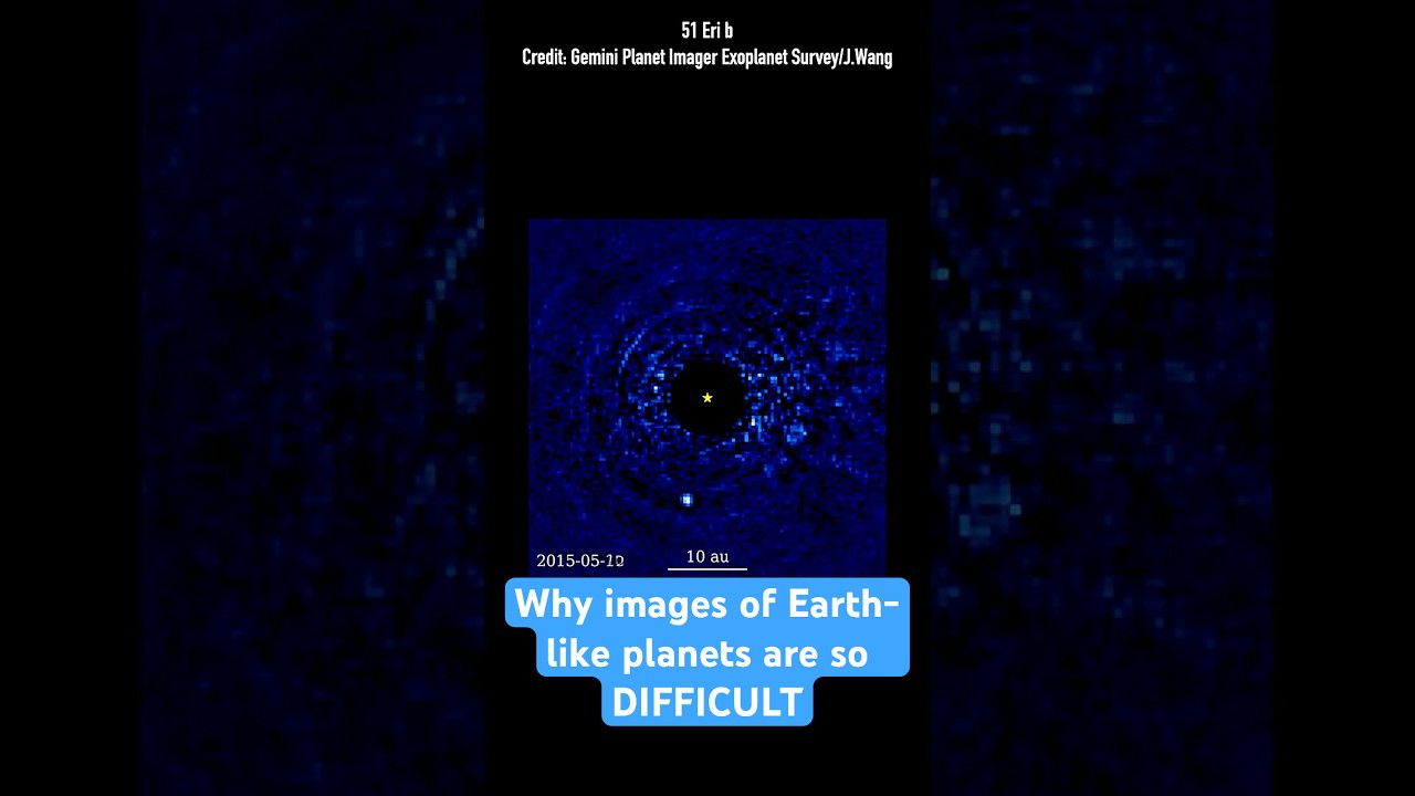 Why images of Earth-like exoplanets are so elusive #shorts