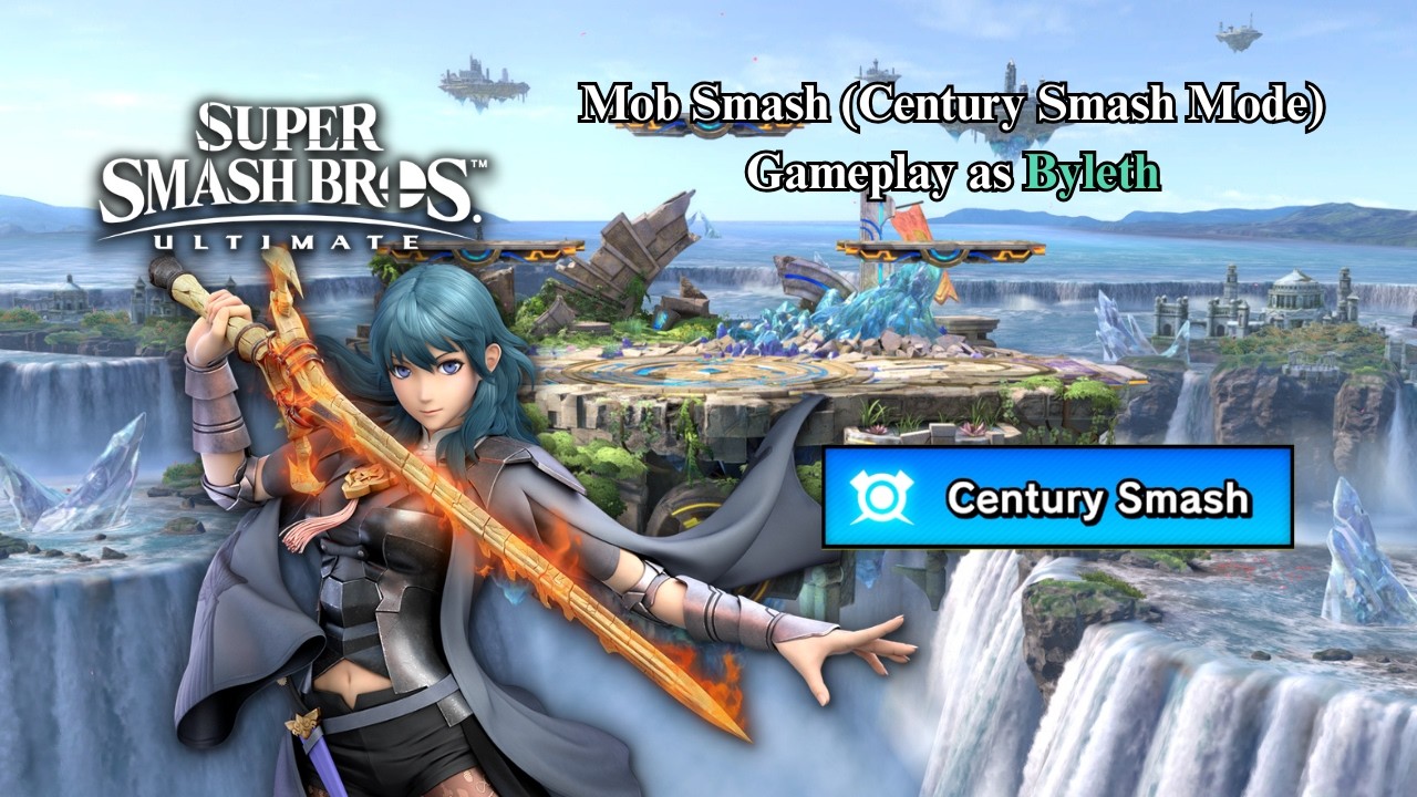 Super Smash Bros. Ultimate | Mob Smash vs. 100 Man Smash Gameplay ft. Byleth