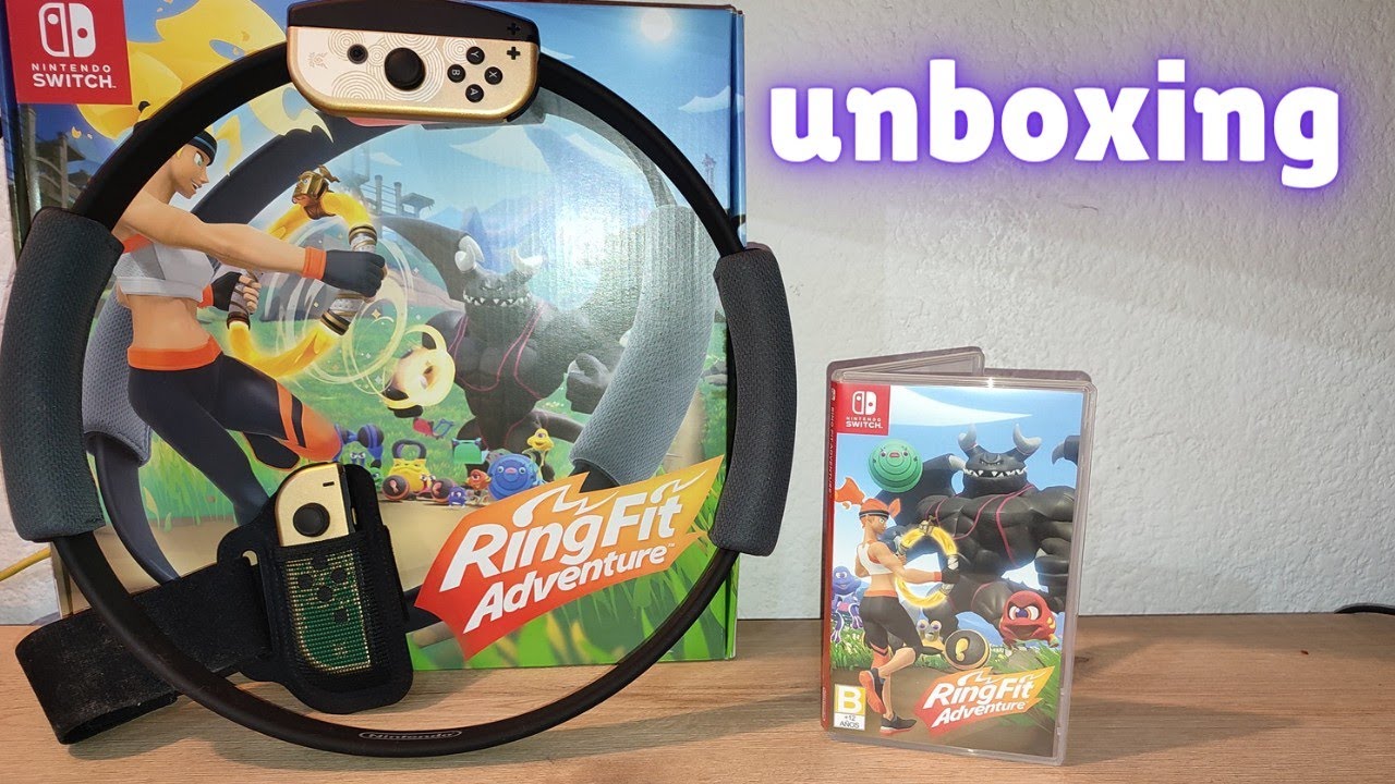 Ring Fit Adventure (MEX) Unboxing + Gameplay